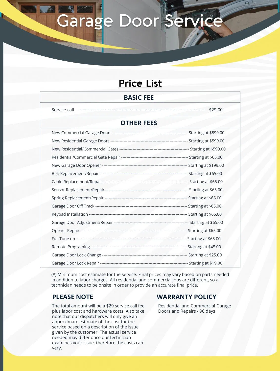 All County GarageDoor Repair Service Manassas, VA 571-383-2044